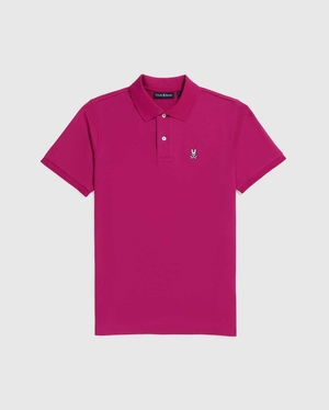 Polos Psycho Bunny Classic Polo Wild Berry Homme | TTZ-79407400